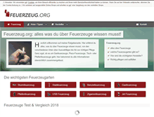 Tablet Screenshot of feuerzeug.org